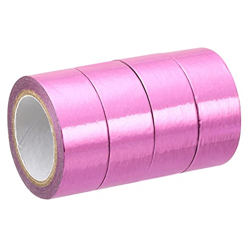 PATIKIL Metallisches Washi Band 15mmx5m 4Pack Spiegel Kunst Papier Bänder Washi Maskierung Selbstklebend für DIY Kunsthandwerk Verpackung Verzierung Rosa PATIKIL Metallisches Washi Band 15mmx5m 4Pack Spiegel Kunst Papier Bänder Washi Maskierung Selbstklebend für DIY Kunsthandwerk Verpackung Verzierung Rosa von PATIKIL