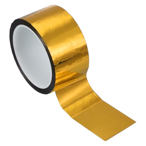 PATIKIL 50mmx50m Metallband Selbstklebend Leiste, Zierleisten Selbstklebend Metall Glänzendes Gold Klebeband Wasserdicht Dekorstreifen für Wände Tür Decke Möbel Modellbau Basteln PATIKIL 50mmx50m Metallband Selbstklebend Leiste, Zierleisten Selbstklebend Metall Glänzendes Gold Klebeband Wasserdicht Dekorstreifen für Wände Tür Decke Möbel Modellbau Basteln von PATIKIL
