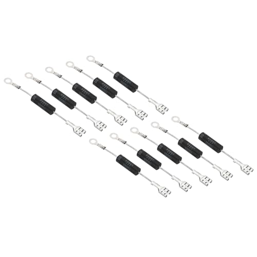 PATIKIL Mikrowellen Diode 10 Pack Unidirektional Universal Ersatz Teil für Meist Universal Mikrowellenherd von PATIKIL