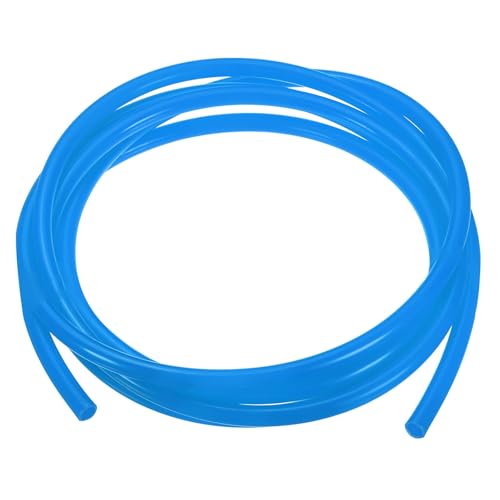 PATIKIL PE-Schlauch 1/4" ID x 3/8" OD (6,5 mm x 10 mm), 10 ft (3 Meter), Flexibler Wasserschlauch aus Polyethylen für Umkehrosmoseanlagen und Wasserfilter, blau von PATIKIL