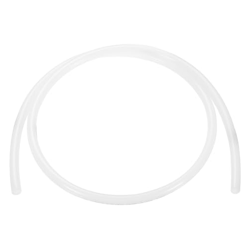 PATIKIL PE-Schlauch 1/4" ID x 3/8" OD (6,5 mm x 10 mm), 3,28 ft (1 Meter), Flexibler Wasserschlauch aus Polyethylen für Umkehrosmoseanlagen und Wasserfilter, Weiß von PATIKIL