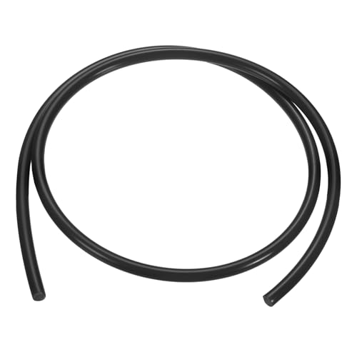 PATIKIL PE-Schlauch 3/16" ID x 5/16" OD (5 mm x 8 mm), 3,28 ft (1 Meter), Flexibler Wasserschlauch aus Polyethylen für Umkehrosmoseanlagen und Wasserfilter, Schwarz von PATIKIL