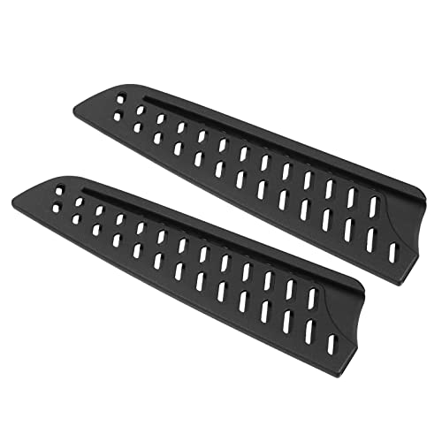 PATIKIL PP Sicherheit Messer Abdeckung Hülsen für 7" Santoku Messer 2 Pack Messer Kantenschutz Klingenschutz Universal Messer Scheide Tragbar für Küche Schwarz von PATIKIL