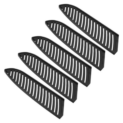PATIKIL PP Sicherheits Messer Schutzhülle Hüllen für 7" Santoku Messer 5 Packung Messer Schneide Schutz Klinge Schutz Universal Messer Scheide für Küche Koch Messer Schwarz PATIKIL PP Sicherheits Messer Schutzhülle Hüllen für 7" Santoku Messer 5 Packung Messer Schneide Schutz Klinge Schutz Universal Messer Scheide für Küche Koch Messer Schwarz von PATIKIL