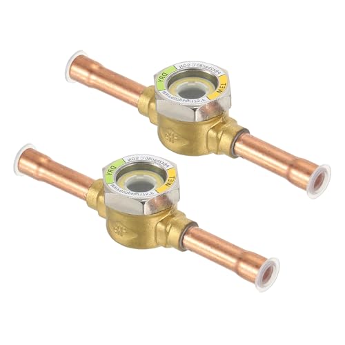 PATIKIL Schauglas 2stk 3/8x3/8 Schweiß Universal Flüssigkeit Indikator Löt für Klima Anlagen Heizung Lüftung und Klimaanlagen Kältetechnik PATIKIL Schauglas 2stk 3/8x3/8 Schweiß Universal Flüssigkeit Indikator Löt für Klima Anlagen Heizung Lüftung und Klimaanlagen Kältetechnik von PATIKIL