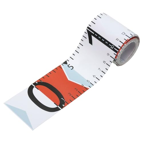 PATIKIL Selbstklebendes Fischlineal 53" Fisch Maßband Aufkleber Band Wasserdicht für Angeln Boot Kajak Werkbank Rot PATIKIL Selbstklebendes Fischlineal 53" Fisch Maßband Aufkleber Band Wasserdicht für Angeln Boot Kajak Werkbank Rot von PATIKIL