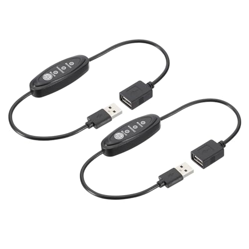 PATIKIL USB-Verlängerungskabel mit 3-Positionenschalter, 2 Stück weiblich zu männlich Verlängerungskabel Stromkabel Adapter Geschwindigkeitsregelung für Lüfter Motoren PATIKIL USB-Verlängerungskabel mit 3-Positionenschalter, 2 Stück weiblich zu männlich Verlängerungskabel Stromkabel Adapter Geschwindigkeitsregelung für Lüfter Motoren von PATIKIL