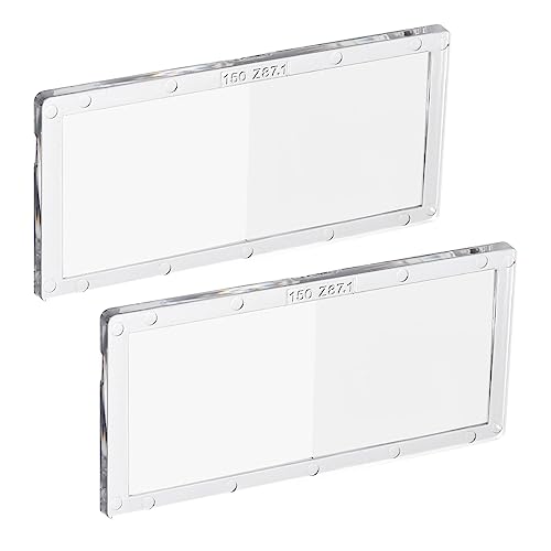PATIKIL Vergrößerung Schweißlinse 2 Pack PC 1.5 Dioptrien Linse für Schweißerhelm von PATIKIL