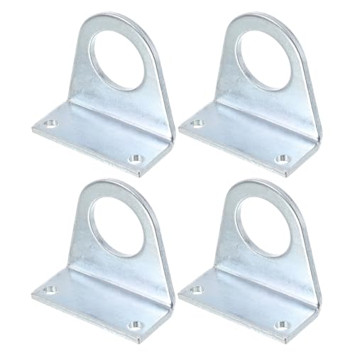 PATIKIL Zylinder Verbindung Stabschienen Montage Klammer 2 Pack MAL Pneumatische Teile Zylinder Einbau Stand für 40mm Zylinder Durchmesser von PATIKIL