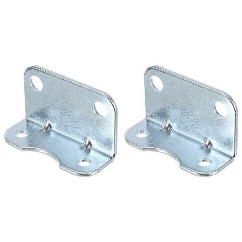 PATIKIL Zylinder Verbindung Stabschienen Montage Klammer 2 Pack MAL Pneumatische Teile Zylinder Einbau Stand für 63mm Zylinder Durchm. von PATIKIL