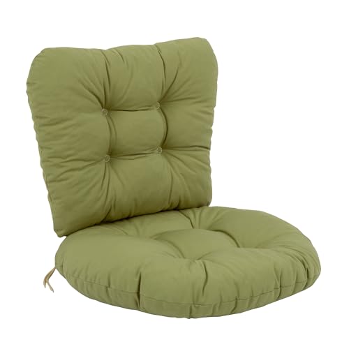 PATIO Auflagen-Set für Rattansessel Marocco 55 cm Polsterauflage Niedriglehner Sitzauflage für Gartensessel Sitzkissen Rückenlehne gesteppt von PATIO