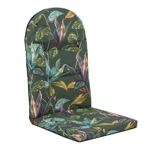PATIO Gartenstuhlpolster Hochlehner Galaxy 123 x 49 cm Sitzpolster Stuhl mit Rückenlehne oval gesteppt für Gestell bis 46 cm von PATIO