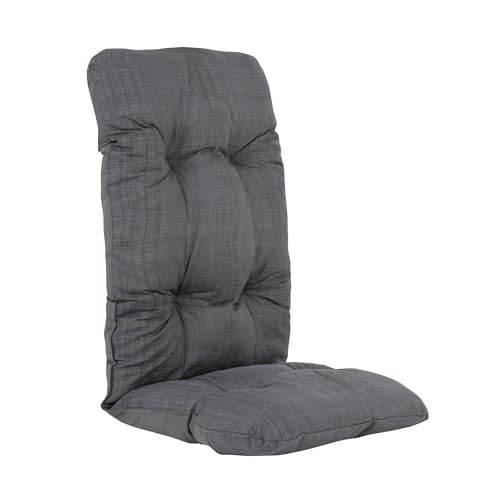 PATIO Hochlehner Auflage Malaga 118 x 48 cm Sitzpolster Taschen zur Befestigung für Gestell bis 45 cm breit mit Ø 18 mm Rohrdicke von PATIO