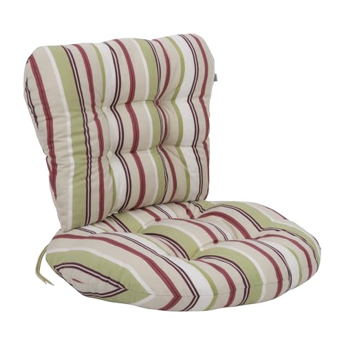 PATIO Rattansessel Auflage 55 cm Marocco 2 teilig Niedriglehner Polster gesteppt mit Schnüren Indoor & Outdoor von PATIO