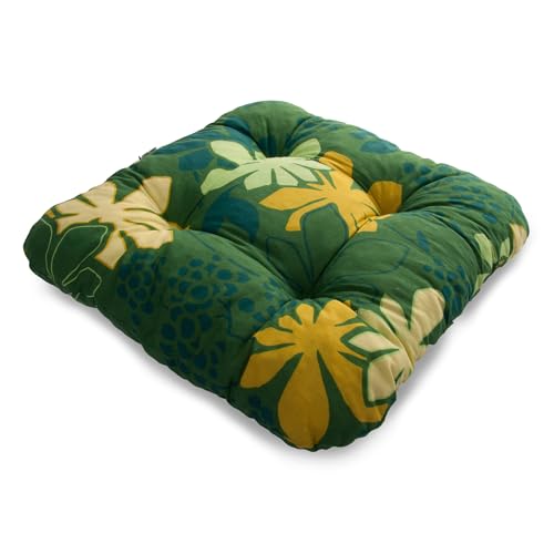 PATIO Sitzkissen Stuhl 38x38 cm quadratisch Ellen gesteppt für Gartenstuhl Küche Esszimmer Stuhl 1 St. von PATIO