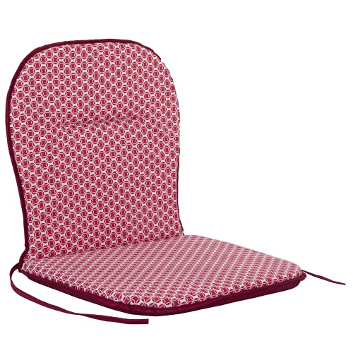PATIO Stuhlauflage Niedriglehner 80 x 43 cm Ben Monoblock Auflage Sitzkissen zweiseitig verwendbar von PATIO