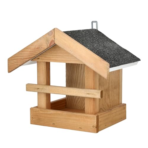 PATKAR Wall Mounted Pinewood Bird Table von PATKAR