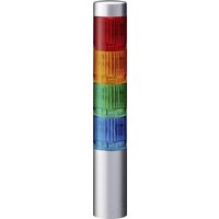 Patlite Signalsäule LR4-402WJNU-RYGB LED 4-farbig, Rot, Gelb, Grün, Blau 1St. von PATLITE
