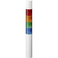 Patlite Signalsäule LR4-4M2WJBW-RYGB LED 4-farbig, Rot, Gelb, Grün, Blau 1St. von PATLITE
