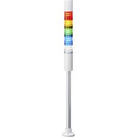 Patlite Signalsäule LR4-502PJBW-RYGBC LED 4-farbig, Rot, Gelb, Grün, Blau 1St. von PATLITE