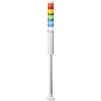 Patlite Signalsäule LR4-5M2PJNW-RYGBC LED 5-farbig, Rot, Gelb, Grün, Blau, Weiß 1St. von PATLITE