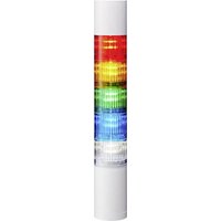 Patlite Signalsäule LR5-502WJBW-RYGBC LED 5-farbig, Rot, Gelb, Grün, Blau, Weiß 1St. von PATLITE