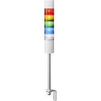 Patlite Signalsäule LR6-502LJBW-RYGBC LED 5-farbig, Rot, Gelb, Grün, Blau, Weiß 1St. von PATLITE