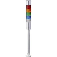 Patlite Signalsäule LR6-502PJBU-RYGBC LED 5-farbig, Rot, Gelb, Grün, Blau, Weiß 1St. von PATLITE