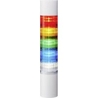 Patlite Signalsäule LR6-502WJBW-RYGBC LED 5-farbig, Rot, Gelb, Grün, Blau, Weiß 1St. von PATLITE