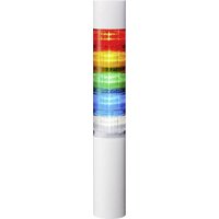 Patlite Signalsäule LR6-5M2WJBW-RYGBC LED 5-farbig, Rot, Gelb, Grün, Blau, Weiß 1St. von PATLITE