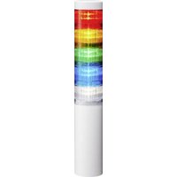 Patlite Signalsäule LR6-5M2WJNW-RYGBC LED 5-farbig, Rot, Gelb, Grün, Blau, Weiß 1St. von PATLITE