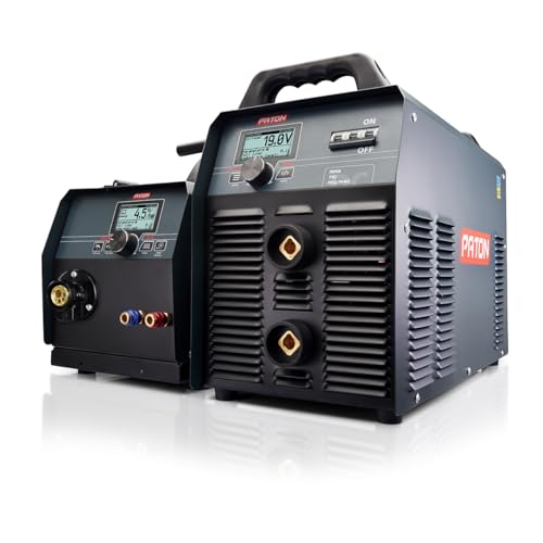 PATON ProMIG-630-15-4-400V W MAXwire (WAM) 630 Amp MIG Schweißgerät 3 in 1 MIG Schweißgerät 400V Schweißgerät Kit 15-4 4 Walzen Drahtzufuhr Professioneller Inverter von PATON