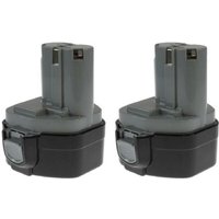 2x Akku für Makita Ni-MH 12V 3300mAh ersetzt 1220, 1222, 1233, 1234, 1235 2x Akku für Makita Ni-MH 12V 3300mAh ersetzt 1220, 1222, 1233, 1234, 1235 von PATONA