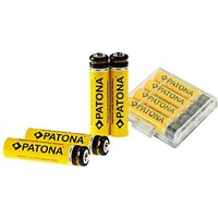 4x Akku f. Micro aaa LR3 LR03 900mAh inkl. Box - Patona von PATONA