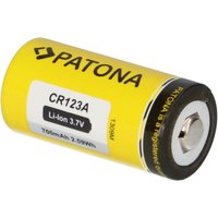 4x Patona Li-Ion 3,7V Akku CR123A 700mAh 2,59Wh + Lader 4x Patona Li-Ion 3,7V Akku CR123A 700mAh 2,59Wh + Lader von PATONA