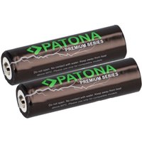 Patona - 2x Premium 14500 Zelle ICR14500 Li-Ion Akku 3,7V 800mAh von PATONA