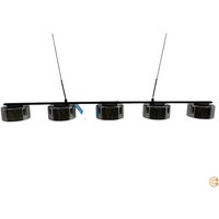 [GEBRAUCHT] Paul Neuhaus LED-Hängelampe Rika schwarz Glas dimmbar Deckenlampe Lampe Leuc72 von PAUL NEUHAUS