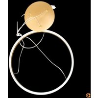 Gebraucht] Paul Neuhaus Led Hängelampe Hoop Pendelleuchte Led Kaffeebraun ø 57 Cm Dimmbar B-Ware von PAUL NEUHAUS