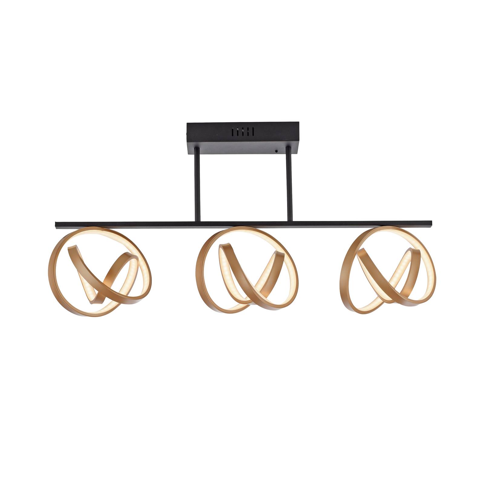 LED-Deckenleuchte Loop, dimmbar, dreiflammig von PAUL NEUHAUS