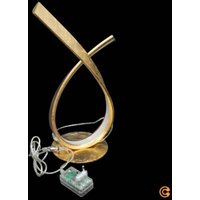 [NEUWERTIG] B-Ware Paul Neuhaus Led Tischleuchte Tischlampe Linda Gold Dimmbar Metall Wohnraum von PAUL NEUHAUS