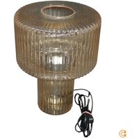 [NEUWERTIG] B-Ware Paul Neuhaus Tischleuchte Lampe Fungus Amber Glas 34 Cm Schalter E27 Led von PAUL NEUHAUS
