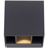 Paul Neuhaus Block Outdoor Up Down Wandleuchte Anthrazit 2x 3W LED 3000K IP54 Paul Neuhaus Block Outdoor Up Down Wandleuchte Anthrazit 2x 3W LED 3000K IP54 von PAUL NEUHAUS