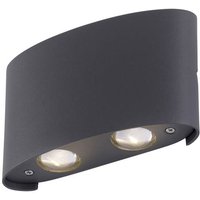 Paul Neuhaus CARLO 9487-13 LED-Wandleuchte 3.2W LED Anthrazit von PAUL NEUHAUS