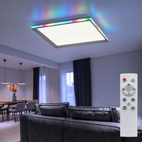 Paul Neuhaus - Deckenleuchte Panel Regenbogen Effekt dimmbar Wohnzimmerlampe led Deckenlampe Farbwechsel led, mit Fernbedienung, 1x led 32 w 1400Lm Paul Neuhaus - Deckenleuchte Panel Regenbogen Effekt dimmbar Wohnzimmerlampe led Deckenlampe Farbwechsel led, mit Fernbedienung, 1x led 32 w 1400Lm von PAUL NEUHAUS