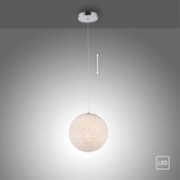 LED Pendelleuchte BOLO, Sternenhimmeloptik, IP20, Chrom von PAUL NEUHAUS