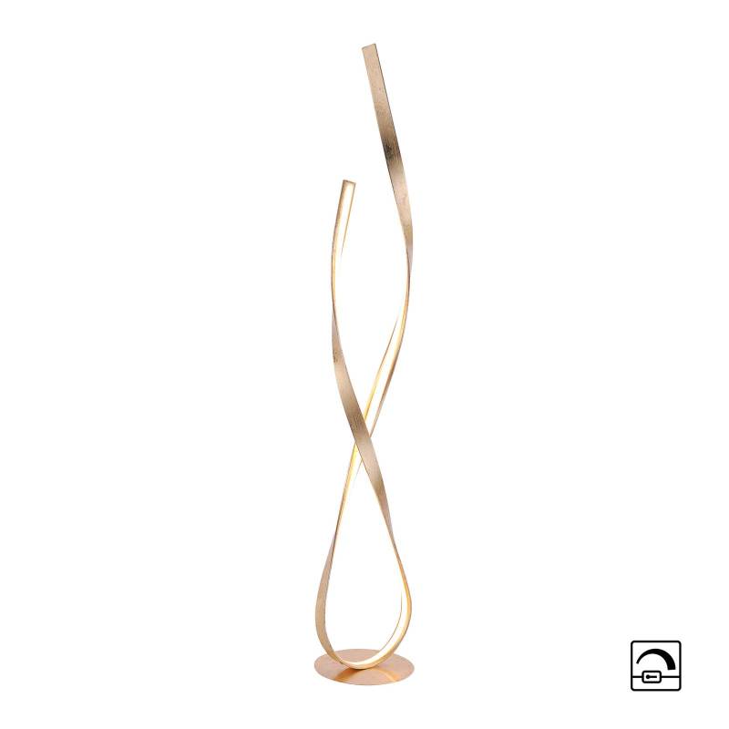 Paul Neuhaus LED-Stehleuchte Linda, gold, Metall, dimmbar Paul Neuhaus LED-Stehleuchte Linda, gold, Metall, dimmbar von PAUL NEUHAUS