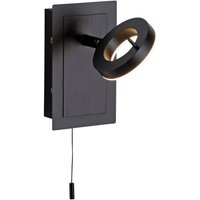 Paul Neuhaus Sileda Badezimmer Wandleuchte Anthrazit 1x 6,4W LED 3000K IP44 Paul Neuhaus Sileda Badezimmer Wandleuchte Anthrazit 1x 6,4W LED 3000K IP44 von PAUL NEUHAUS