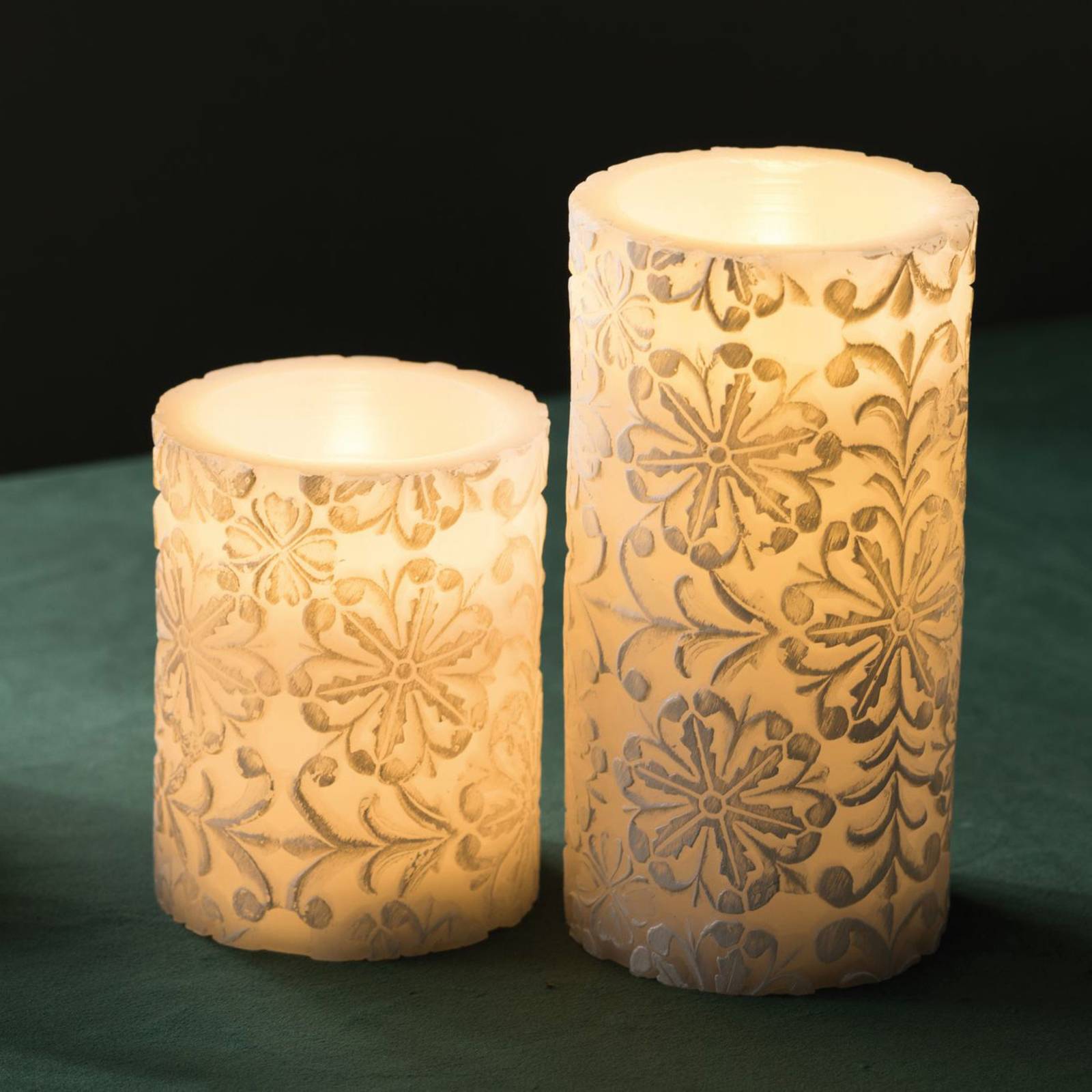 Pauleen Little Lilac Candle LED-Kerze 2er Set von Pauleen