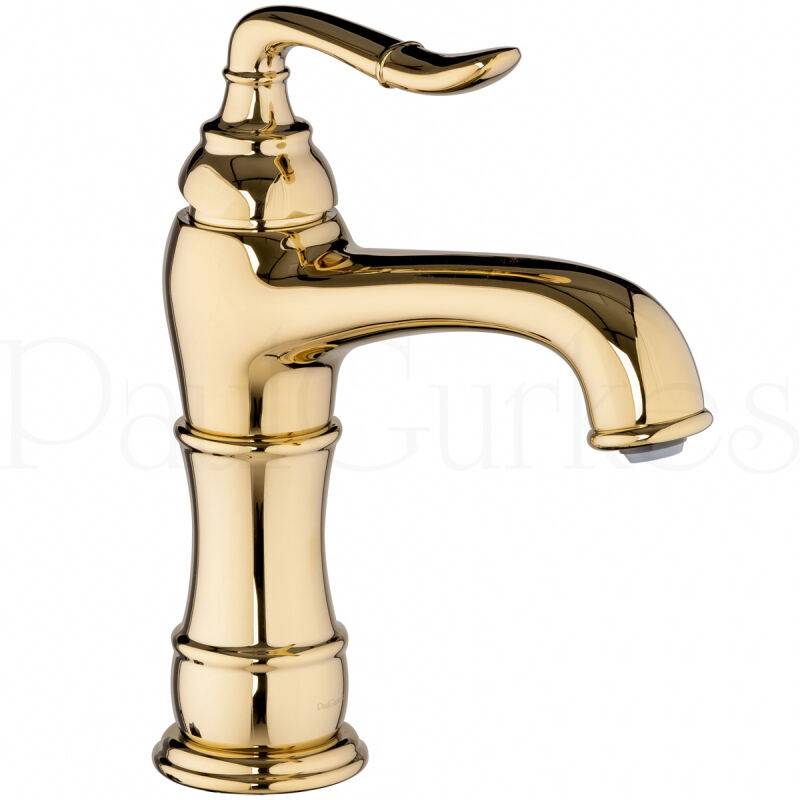 Goldener Nostalgie Wasserhahn Einhandmischer von PAULGURKES