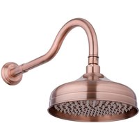 Paulgurkes - Nostalgie Kopfbrause Retro Rote Bronze Kupfer Regendusche Brausekopf von PAULGURKES